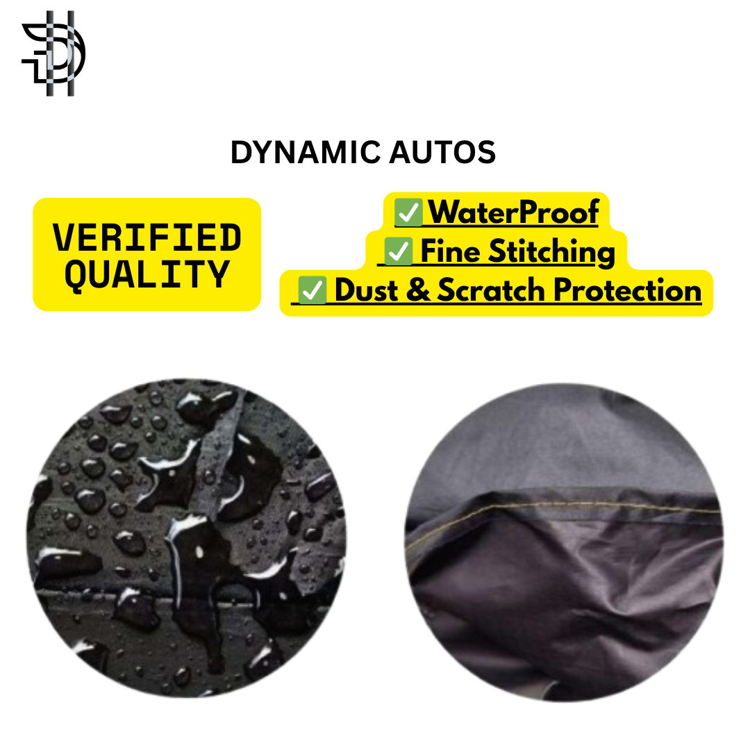 Suzuki Alto New Model 2019-2025 Black Parachute Top Cover | Custom Fit | Scratch & Dust Protection – High Quality