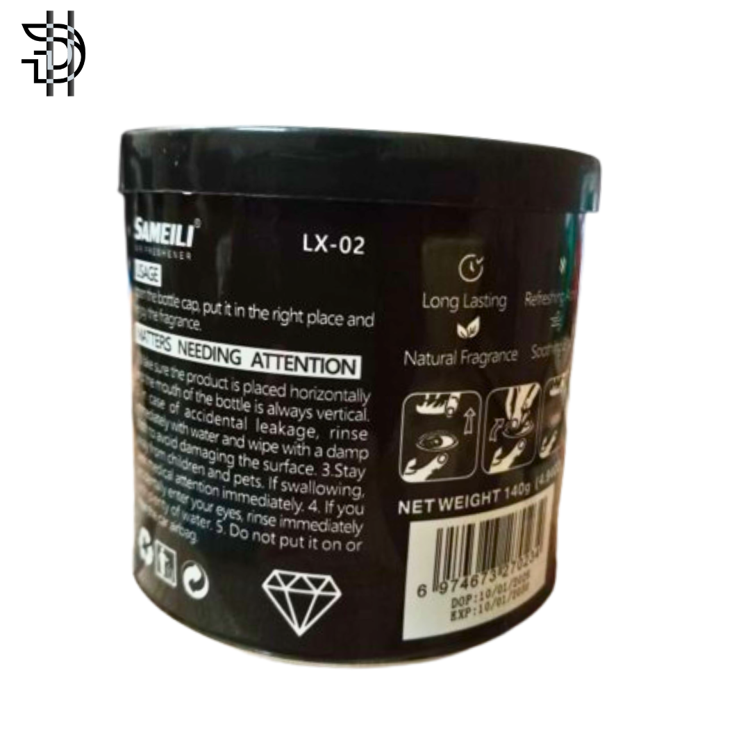 Sameili Cool Crystal Gel Air Freshener 140g | Long-Lasting Fresh Scent for Car, Home & Office | Premium Gel Perfume – 1pc