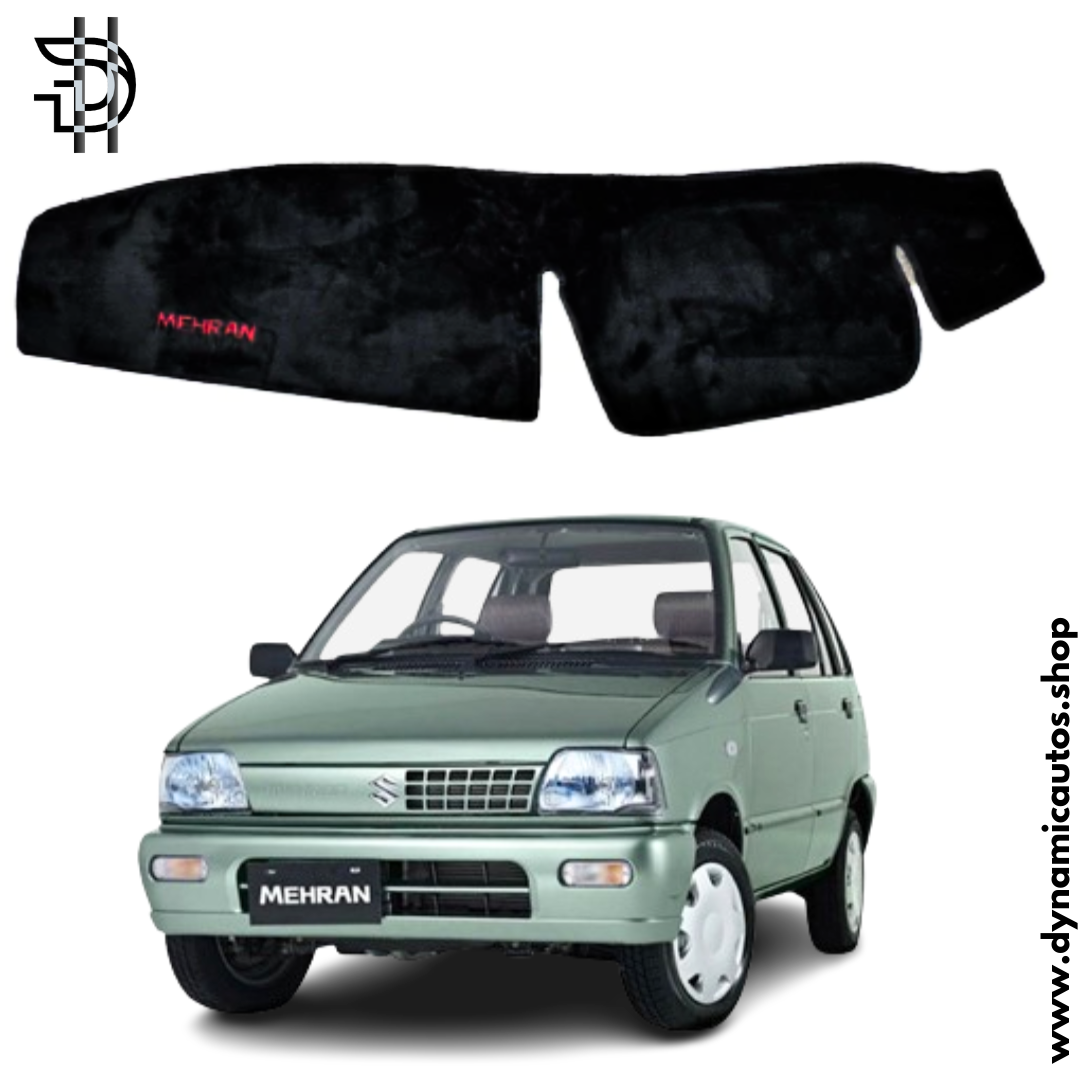 Suzuki Mehran Dashboard Carpet Velvet 1989-2019 | Anti-Slip | Heat Resistant | 1pc Dashboard Mat