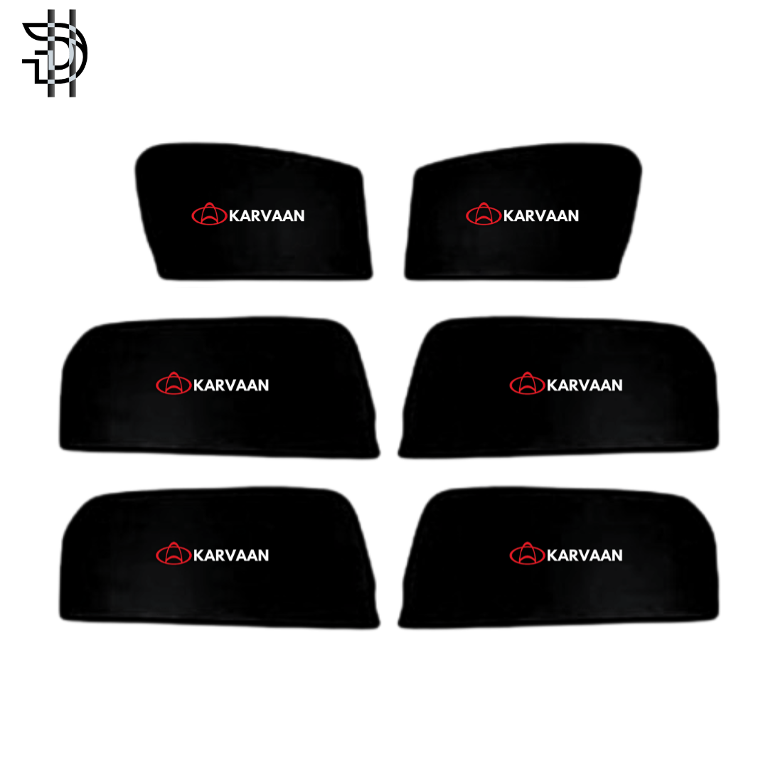 Changan Karvaan 2019–2025 Custom Fit Side Sunshades | 6pcs Set | Heat & Privacy Protection