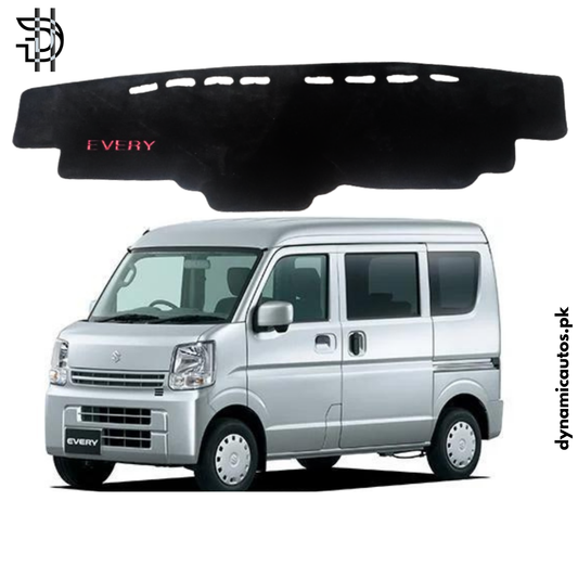 Suzuki Every Imported New Model 2016–2023 Velvet Dashboard Cover | Anti-Slip Heat Resistant Protection Mat – 1pcs