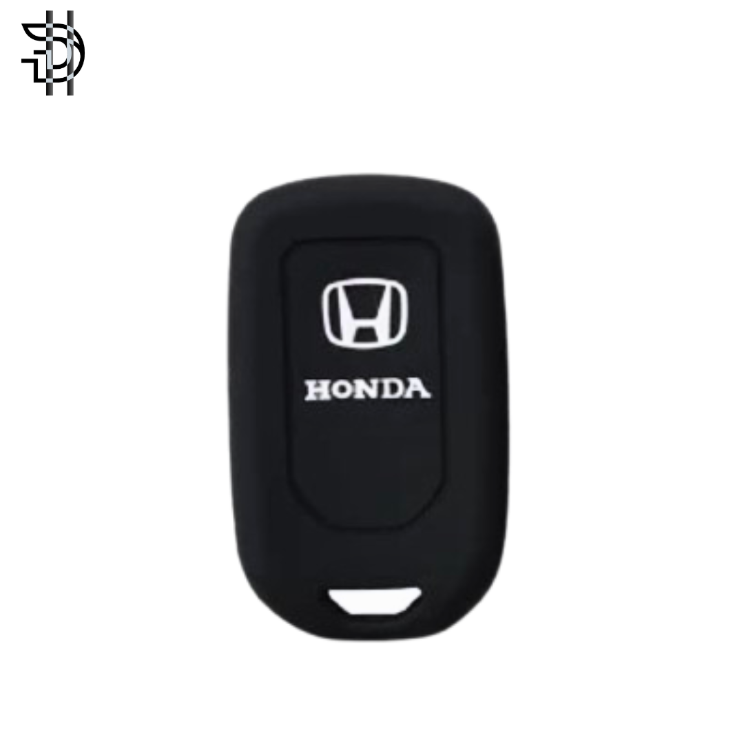 Honda City New Model 2021-2025 Car Key Cover | PVC Silicone Protective Key Case – Black