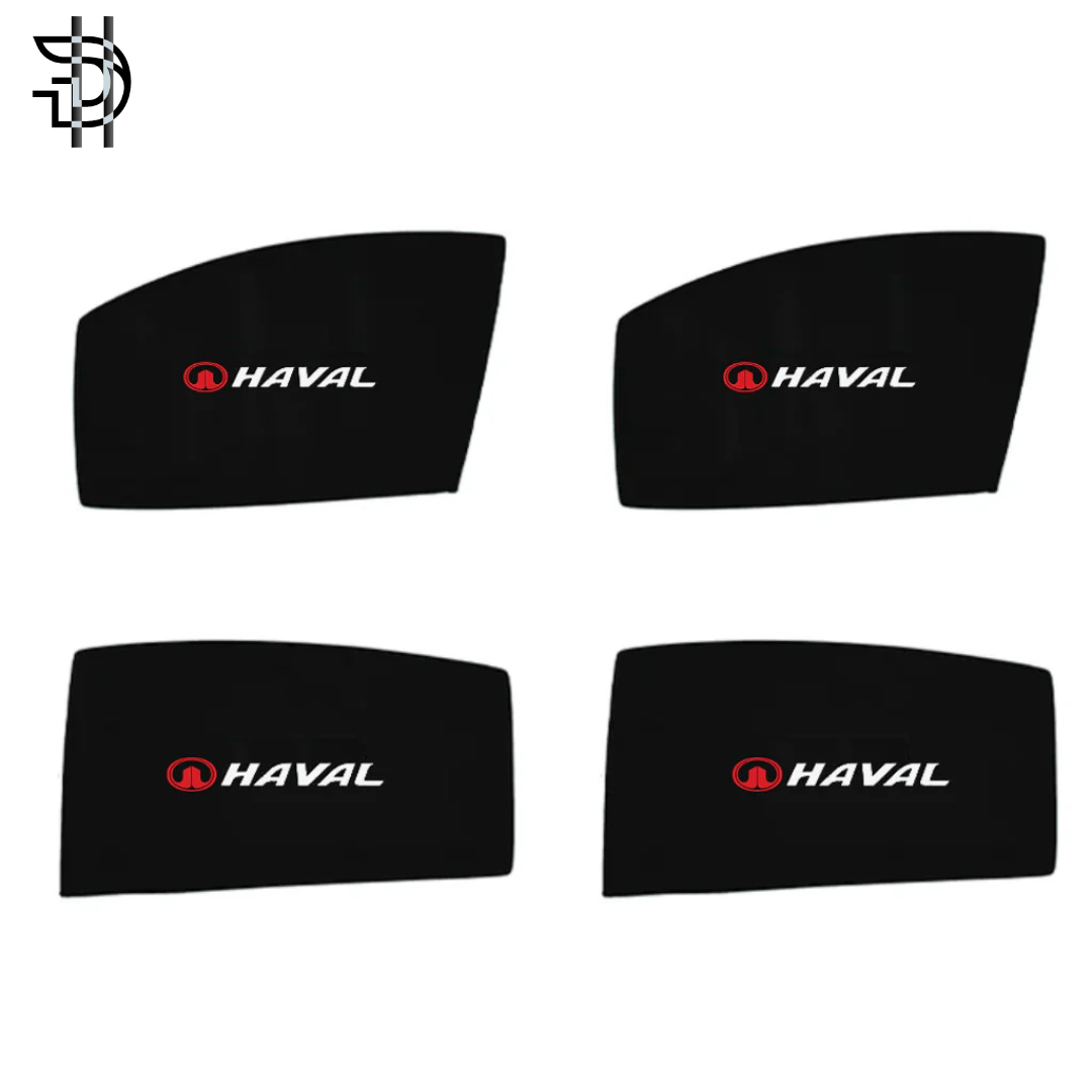 Haval H6 2021–2024 Custom Fit Side Sunshades | 4pcs Set | Heat & Privacy Protection