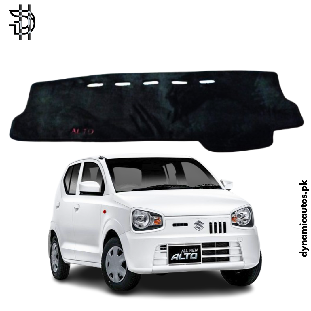 Suzuki Alto New Model 2019–2025 Dashboard Carpet Velvet | Heat Resistant Anti-Slip Dashboard Mat | 1pc