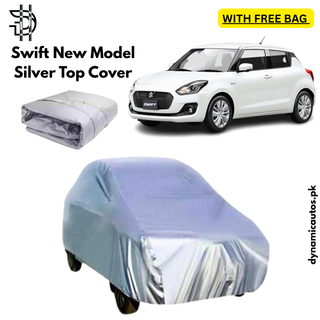 Suzuki Swift New Model 2022-2025 Silver Parachute Top Cover | Custom Fit – Dust & Scratch Protection