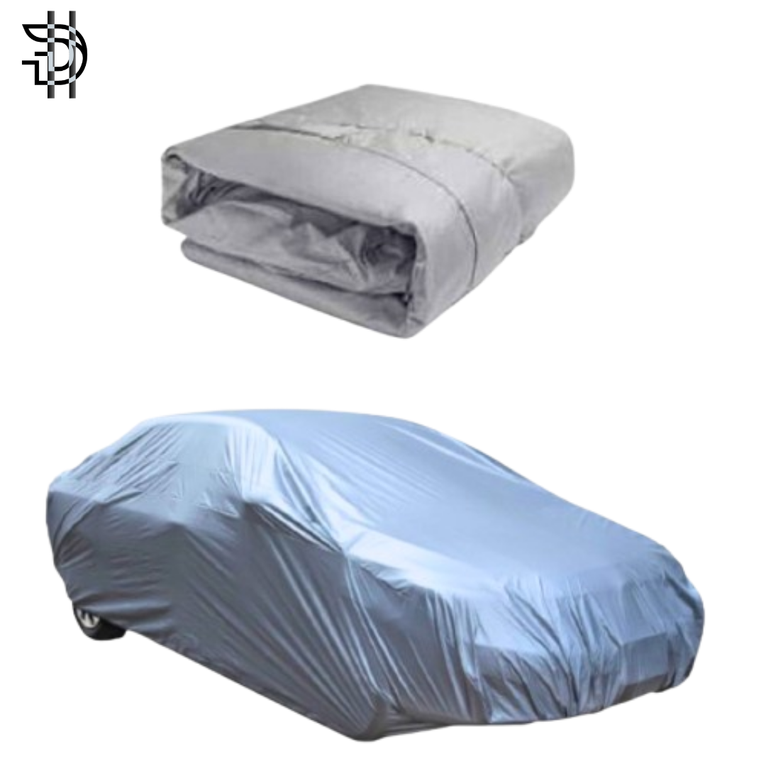 Toyota Corolla XLi, Gli, Altis 2014-2024 Silver Parachute Top Cover | Custom Fit – 100% Dust & Scratch Protection