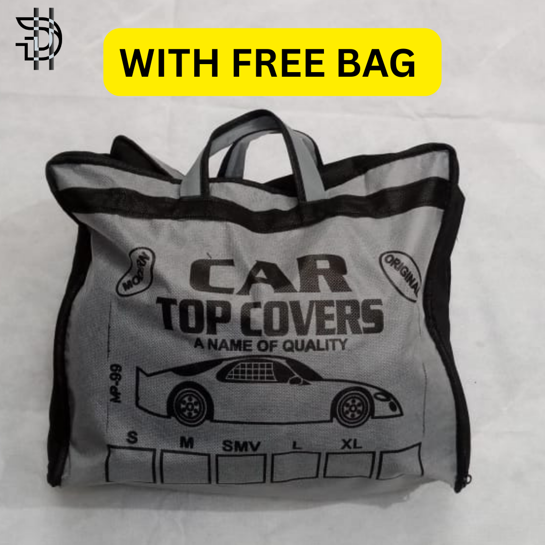 Honda Civic Rebirth Old Model 2012–2015 Silver Parachute Top Cover | Custom Fit – Dust & Weather Protection
