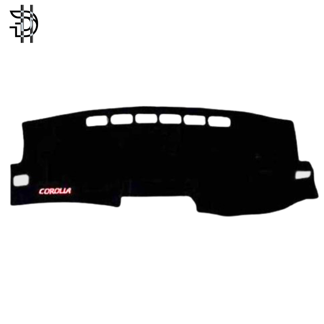 Toyota Corolla Old Model Dashboard Carpet Velvet | 2008-2014 | Dashboard Cover for Heat Protection | Premium Quality