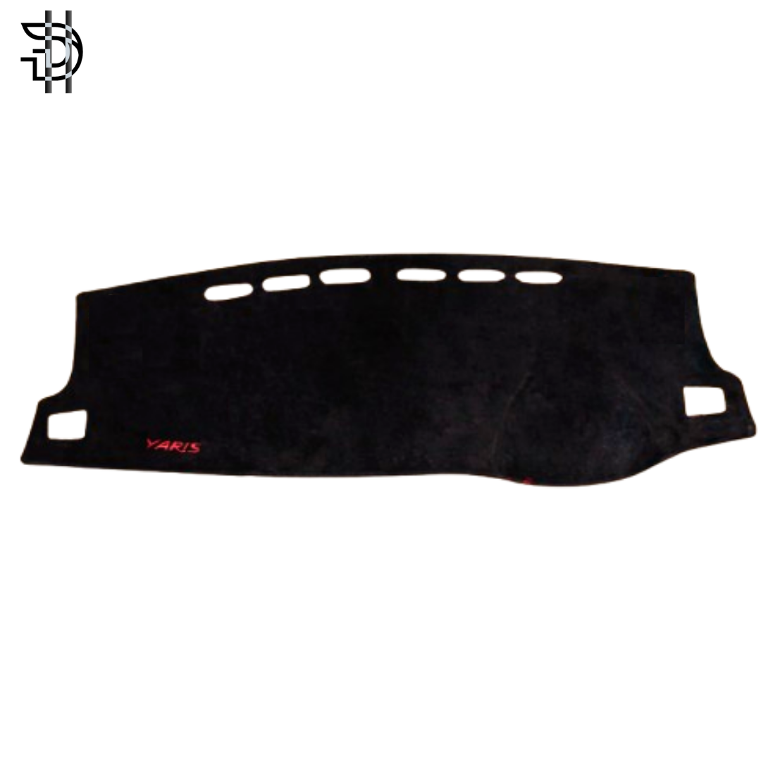 Toyota Yaris 2020–2025 Model Velvet Dashboard Carpet | Custom Fit | Anti-Slip | Imported Soft Velvet Dash Mat | Premium Quality
