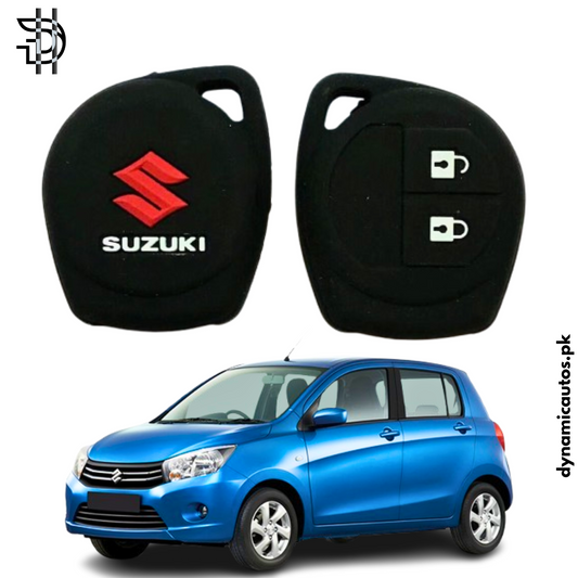 Suzuki Cultus New Model 2017-2025 Car Key Cover | PVC Silicone Protective Key Case – Black