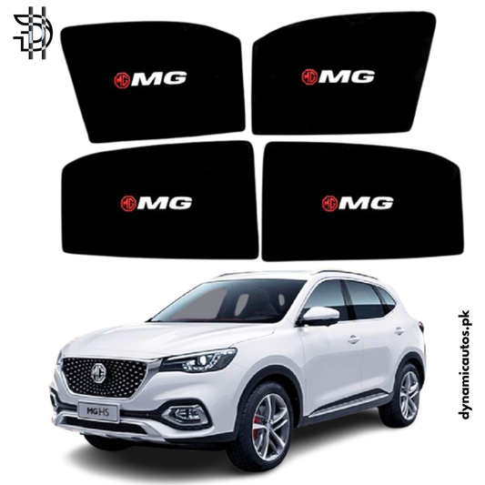 MG HS Side Window Sunshades | Model 2020–2025 | Custom Fit | Heat Protection & Privacy | 4Pcs Set