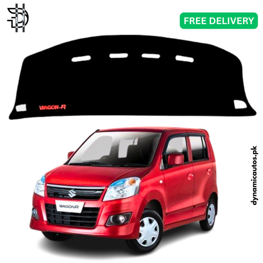 Suzuki Wagon R Dashboard Carpet Velvet | Model 2014–2025 | Anti-Slip Heat Resistant | Custom Fit Dashboard Mat