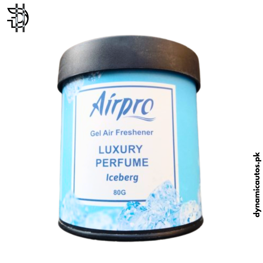 Airpro Gel Air Freshener – Ice Berg 80g | Luxury Perfume for Car, Home & Office | Long-Lasting Fresh Scent – 1pc