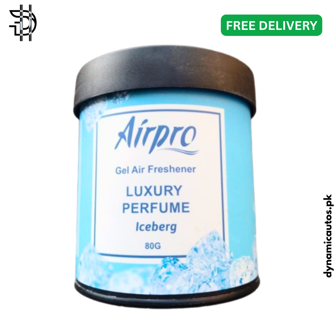Airpro Gel Air Freshener – Ice Berg 80g | Luxury Perfume for Car, Home & Office | Long-Lasting Fresh Scent – 1pc