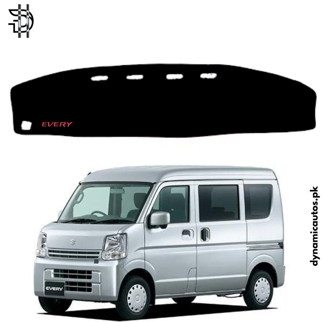 Suzuki Every Imported Old Model 2005–2014 Velvet Dashboard Cover | Anti-Slip Heat Resistant Protection Mat – 1pcs