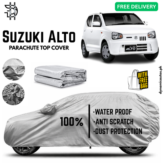 Suzuki Alto 2019-2026 New Model Parachute Top Cover | Car Top Cover | Custom Fit | Dust & Scratch Protection | Waterproof | High Quality