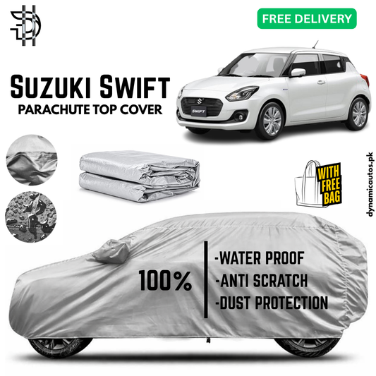 Suzuki Swift 2022-2026 New Model Parachute Top Cover | Car Top Cover | Custom Fit | Dust & Scratch Protection | Waterproof | High Quality