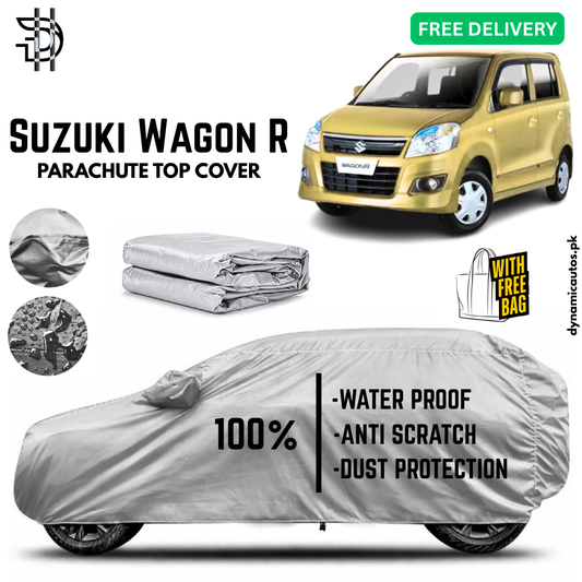 Suzuki Wagon R 2014-2026 Parachute Top Cover | Car Top Cover | Custom Fit | Dust & Scratch Protection | Waterproof | High Quality