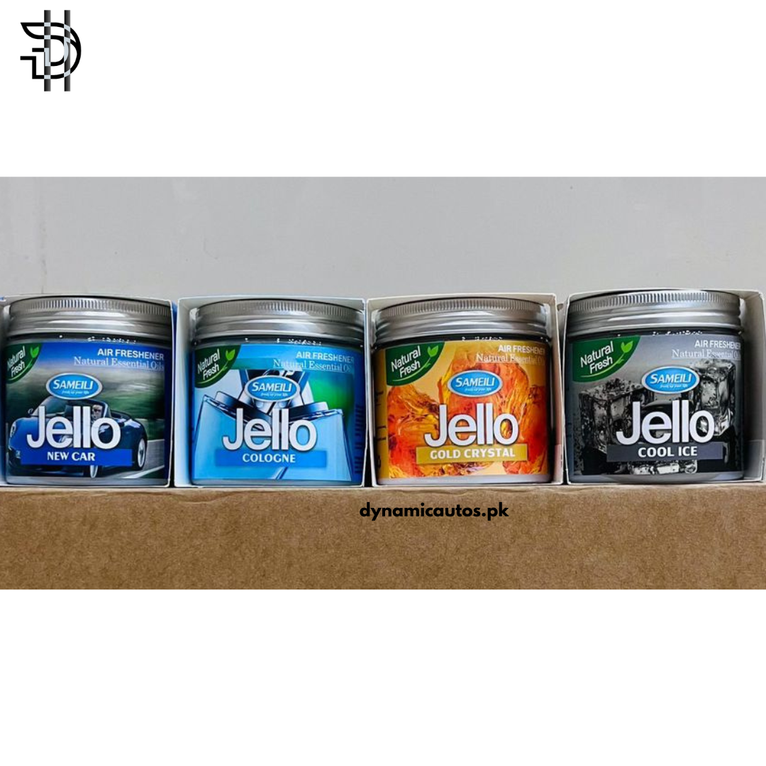 Jello Air Freshener - Premium Sameili 220g Jello Gel Car Air Freshener | Jello Car Perfume For Car & Home | Different Scent/Flavour Options Available