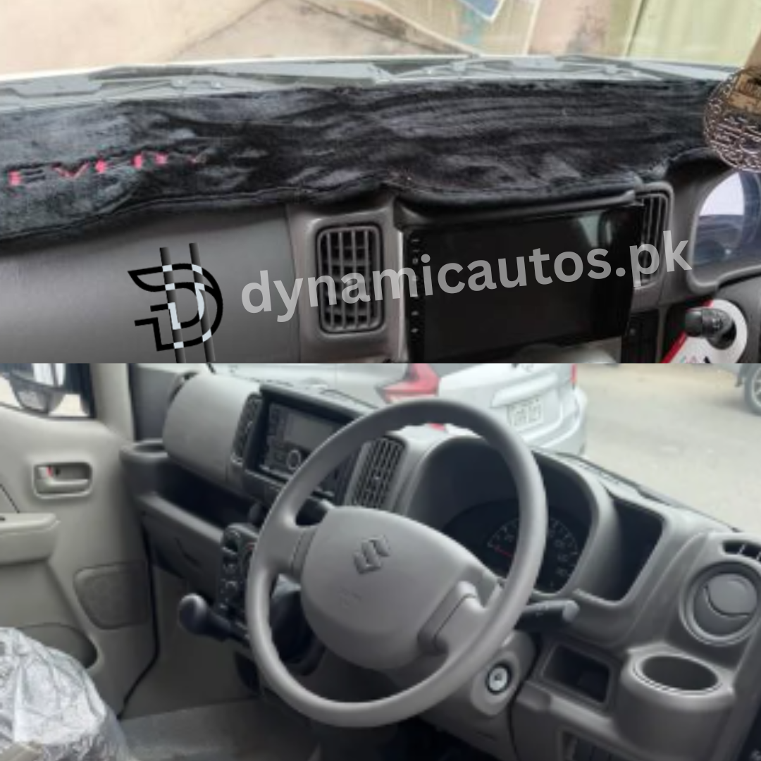 Suzuki Every 2024–2026 New Model Velvet Dashboard Carpet | Suzuki Every Local Model | Custom Fit | Anti-Slip | Imported Soft Velvet Dash Mat | Premium Quality