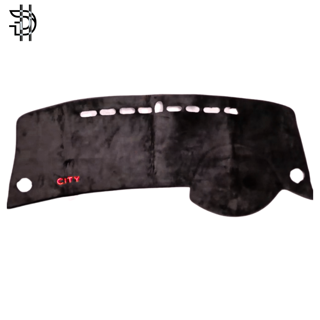 Honda City 2009–2021 Model Velvet Dashboard Carpet | Anti-Slip | Premium Quality | Custom Fit
