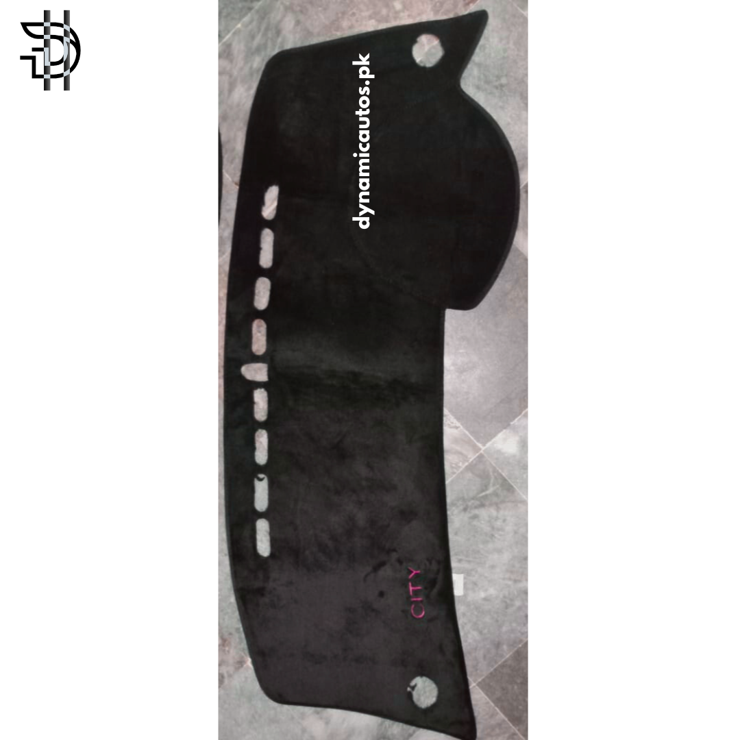 Honda City 2009–2021 Model Velvet Dashboard Carpet | Anti-Slip | Premium Quality | Custom Fit