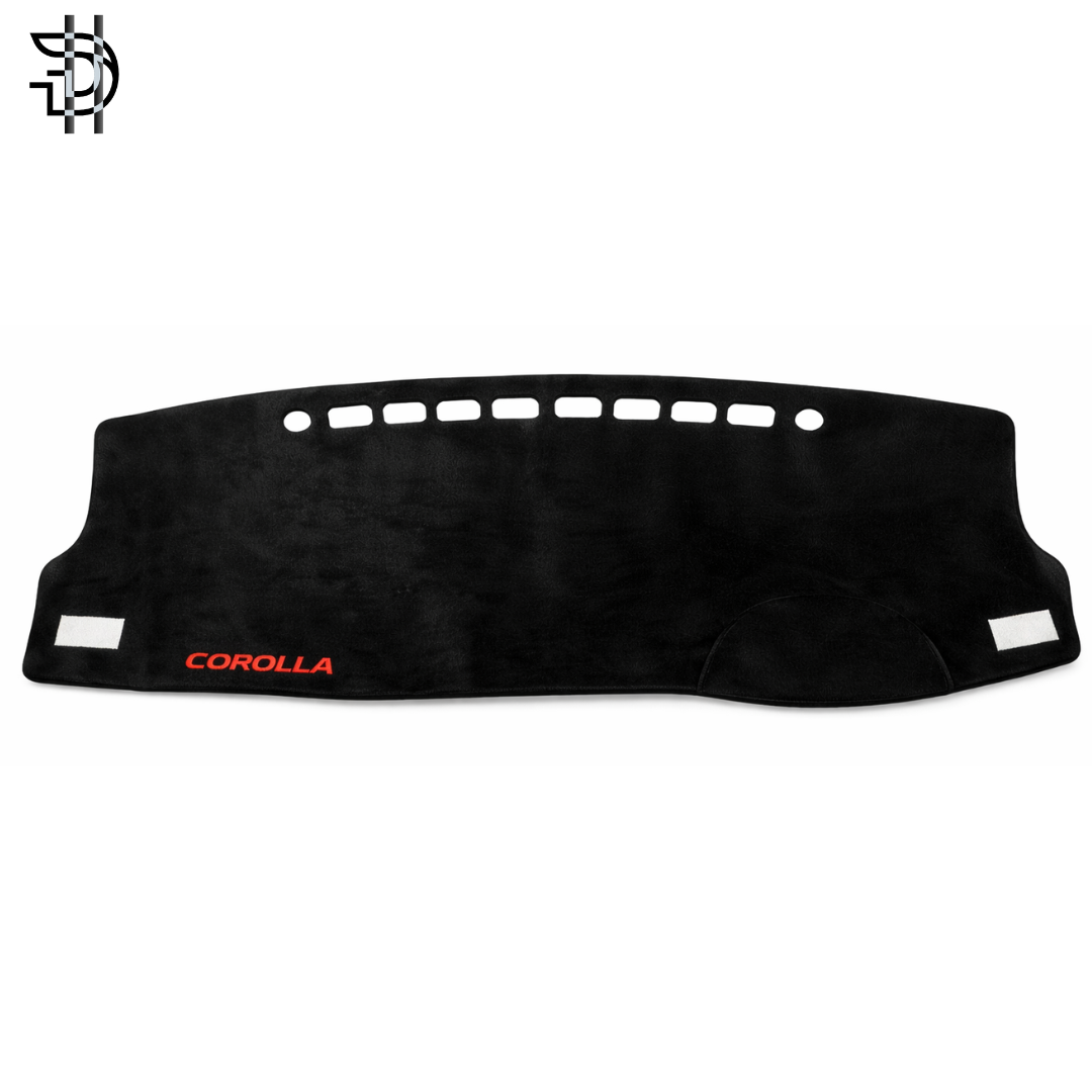 Toyota Corolla Xli, Gli, Altis Model 2014–2026 Velvet Dashboard Carpet | Custom Fit | Anti-Slip | Imported Soft Velvet Dash Mat | Premium Quality