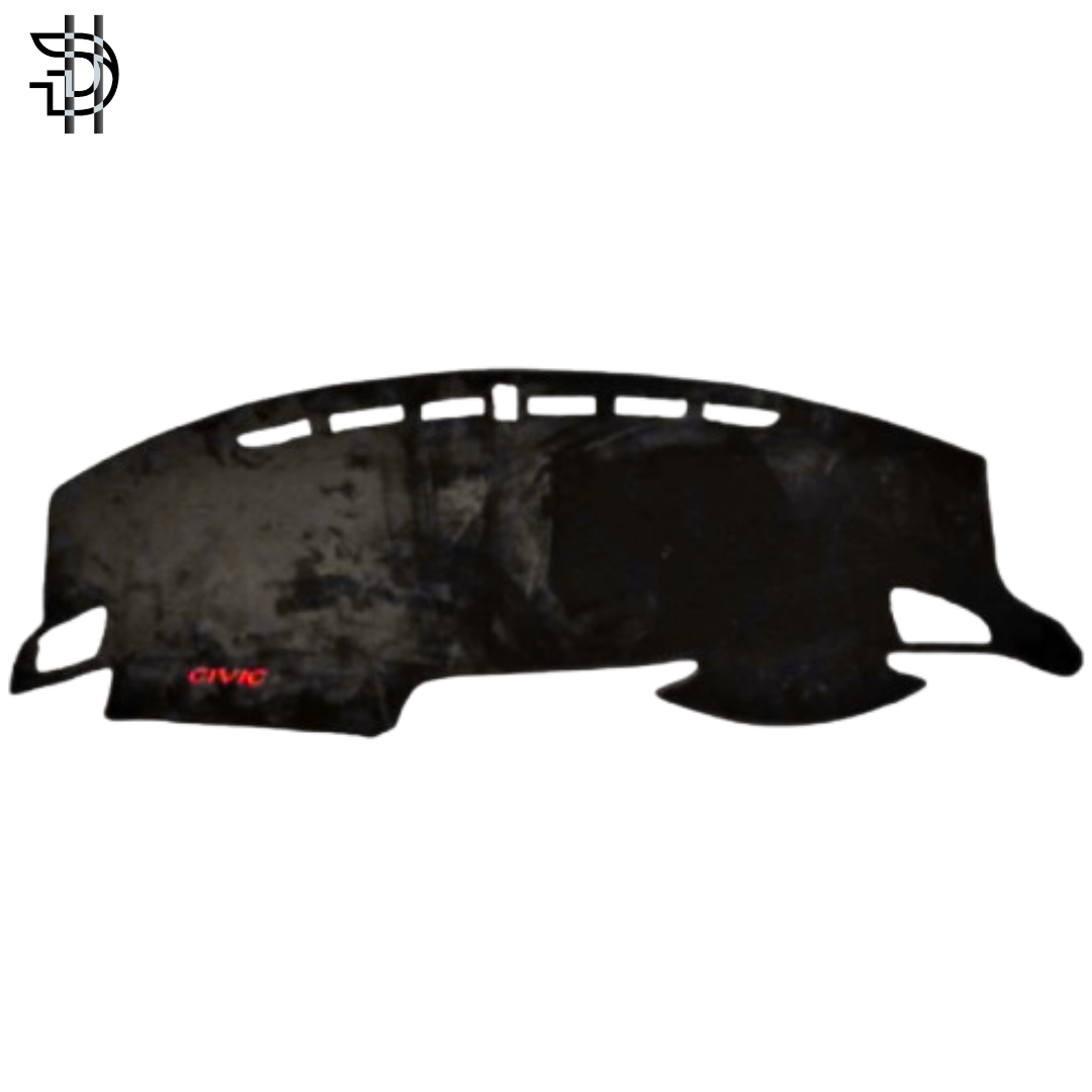 Honda Civic 2016–2022 Velvet Dashboard Carpet | Anti-Slip | Custom Fit | Premium Quality