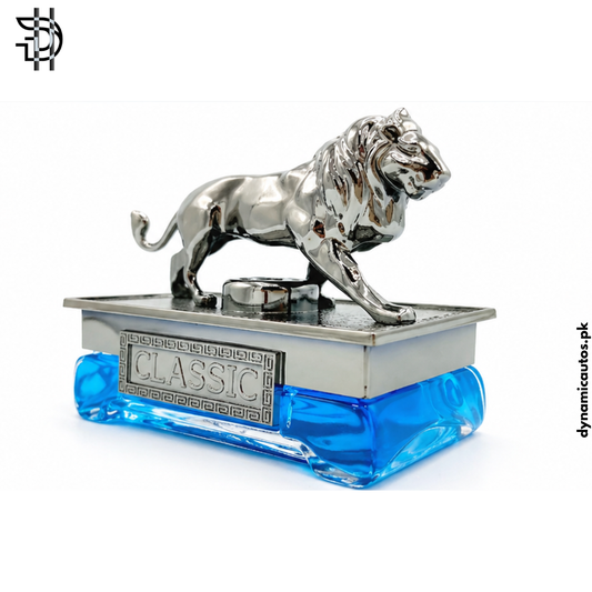 Lion Sculpture Car Perfume for Dashboard | Long-Lasting Fragrance | Lion Shaped Car Air Freshener – Multicolor