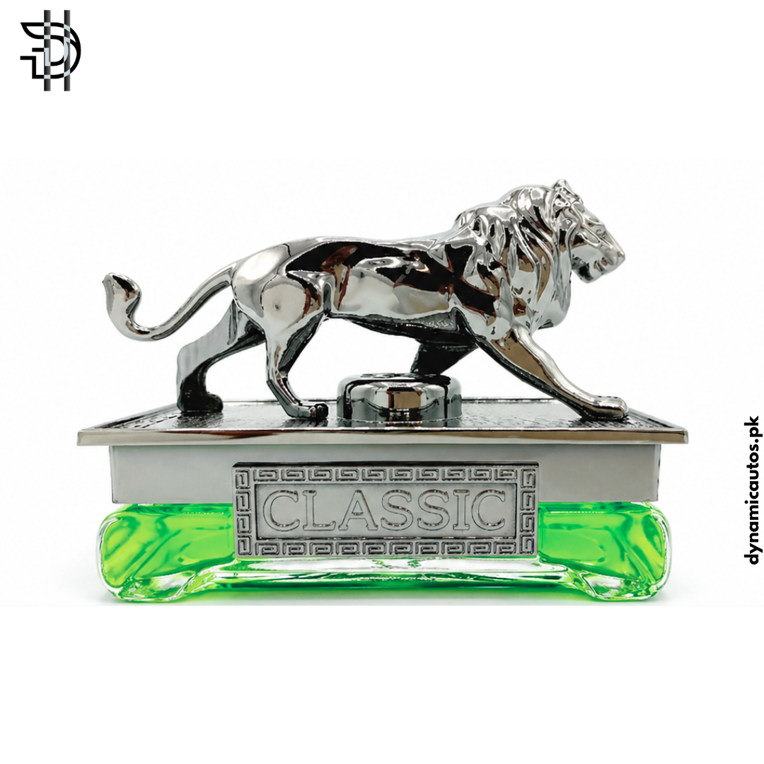 Lion Sculpture Car Perfume for Dashboard | Long-Lasting Fragrance | Lion Shaped Car Air Freshener – Multicolor