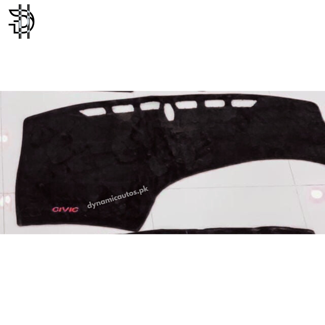 Honda Civic Rebirth 2012–2015 Old Model Velvet Dashboard Carpet | Custom Fit | Anti-Slip | Imported Soft Velvet Dash Mat | Premium Quality