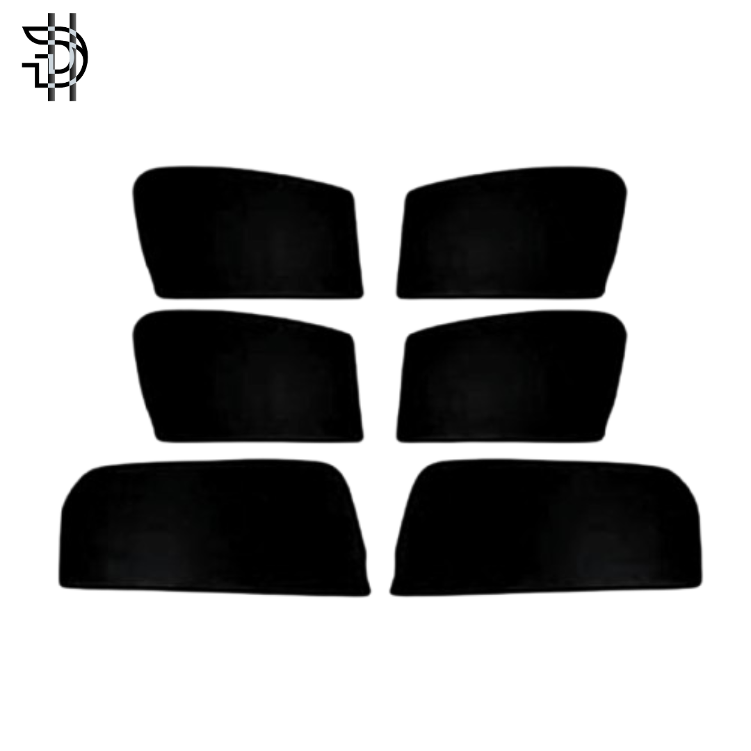 Suzuki Every 2024–2025 Local New Model Custom Fit Side Sunshades | 6pcs Set | Heat & Privacy Protection