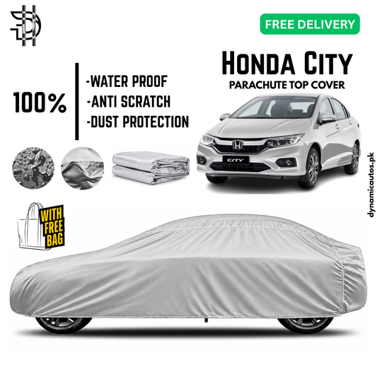 Honda City 2021-2026 New Model Parachute Top Cover | Car Top Cover | Custom Fit | Dust & Scratch Protection | Waterproof | High Quality