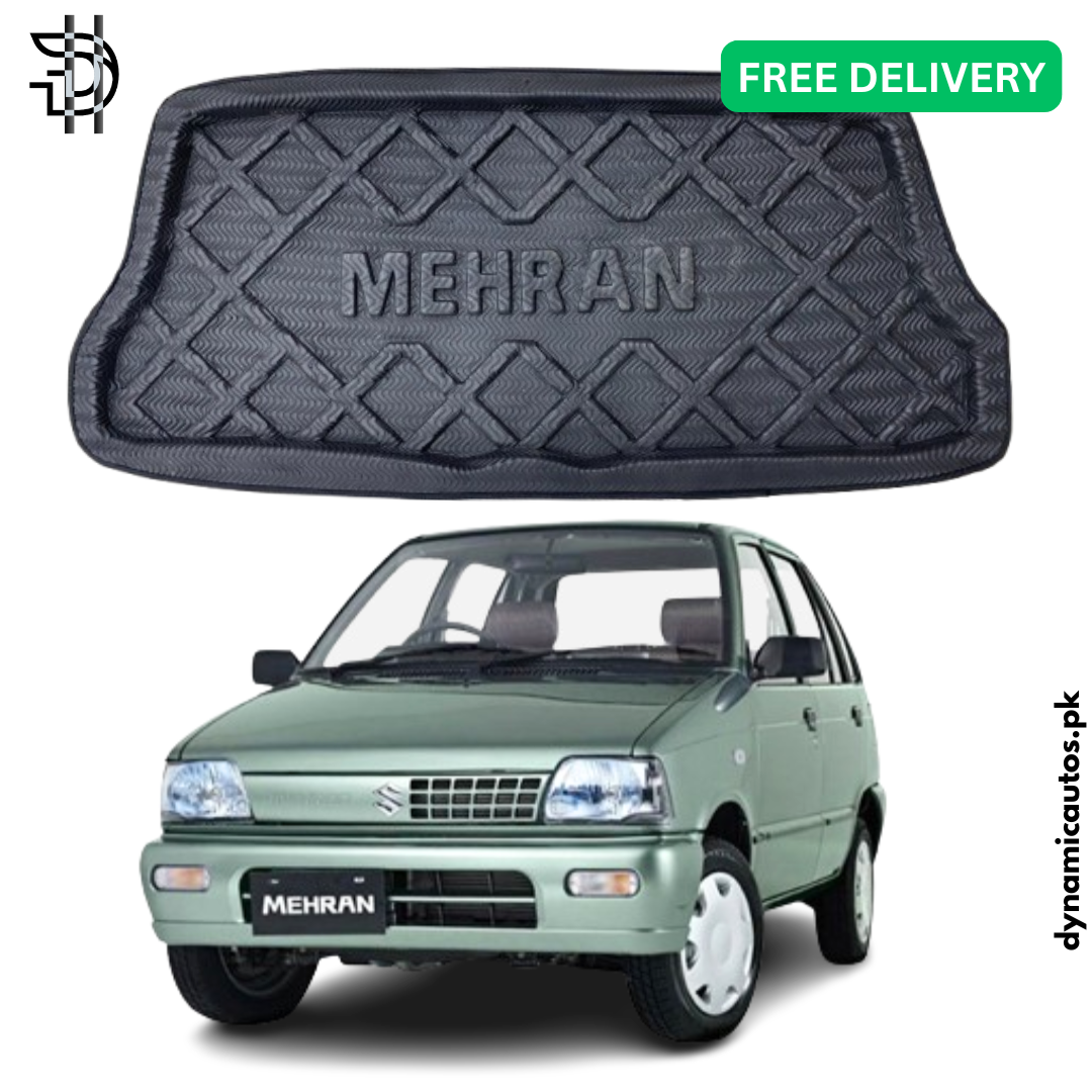 Suzuki Mehran 1989–2019 Model Trunk Mat | Mehran Diggi Mat | Foam Material | Custom Fit & Durable