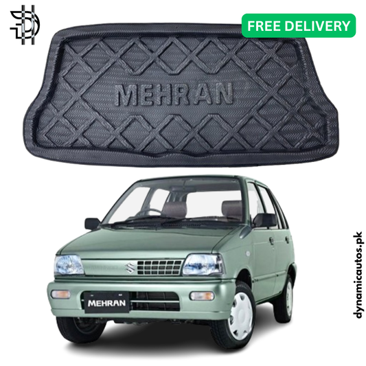 Suzuki Mehran 1989–2019 Model Trunk Mat | Mehran Diggi Mat | Foam Material | Custom Fit & Durable