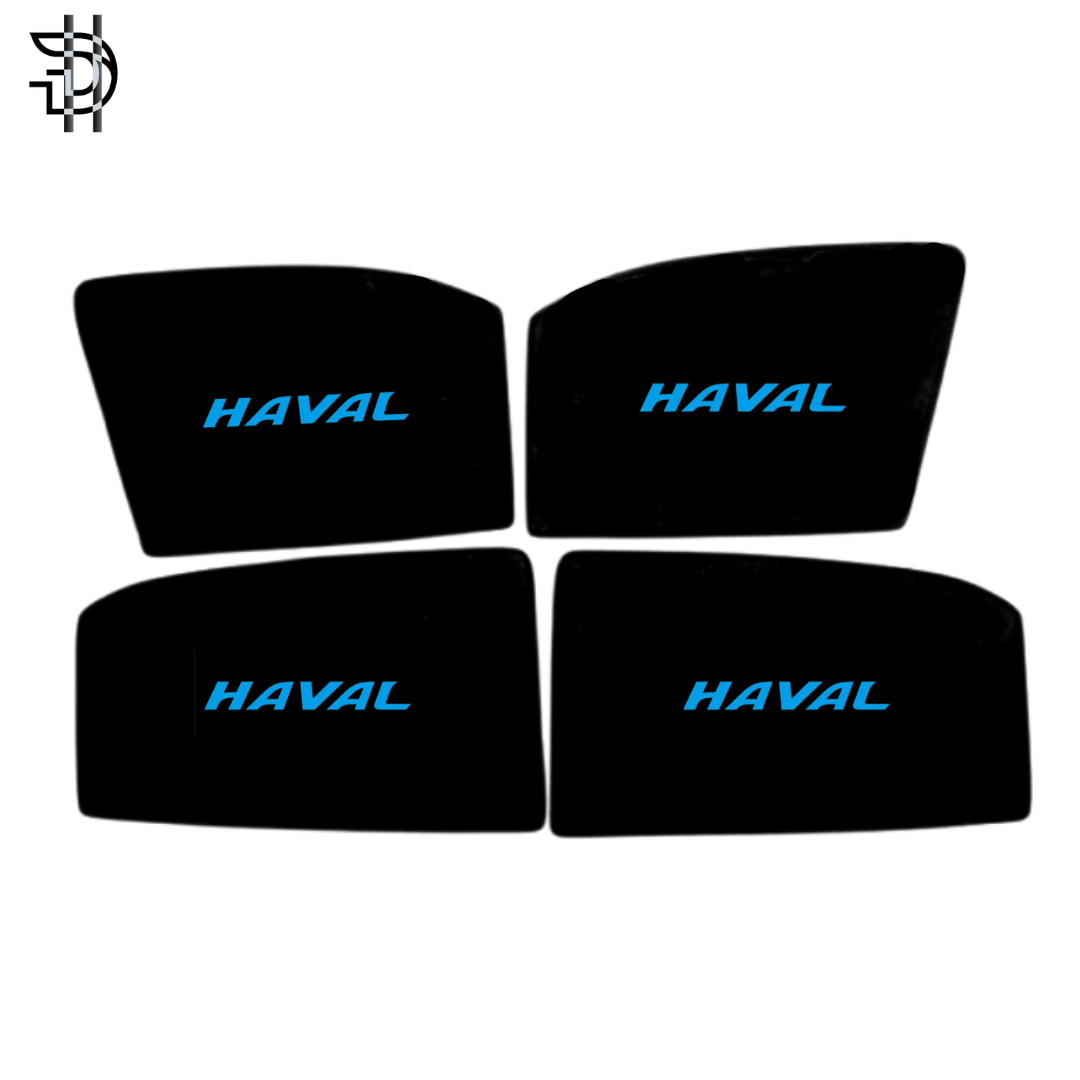 Haval H6 2021–2025 Custom Fit Side Sunshades | 4pcs Set | Heat & Privacy Protection