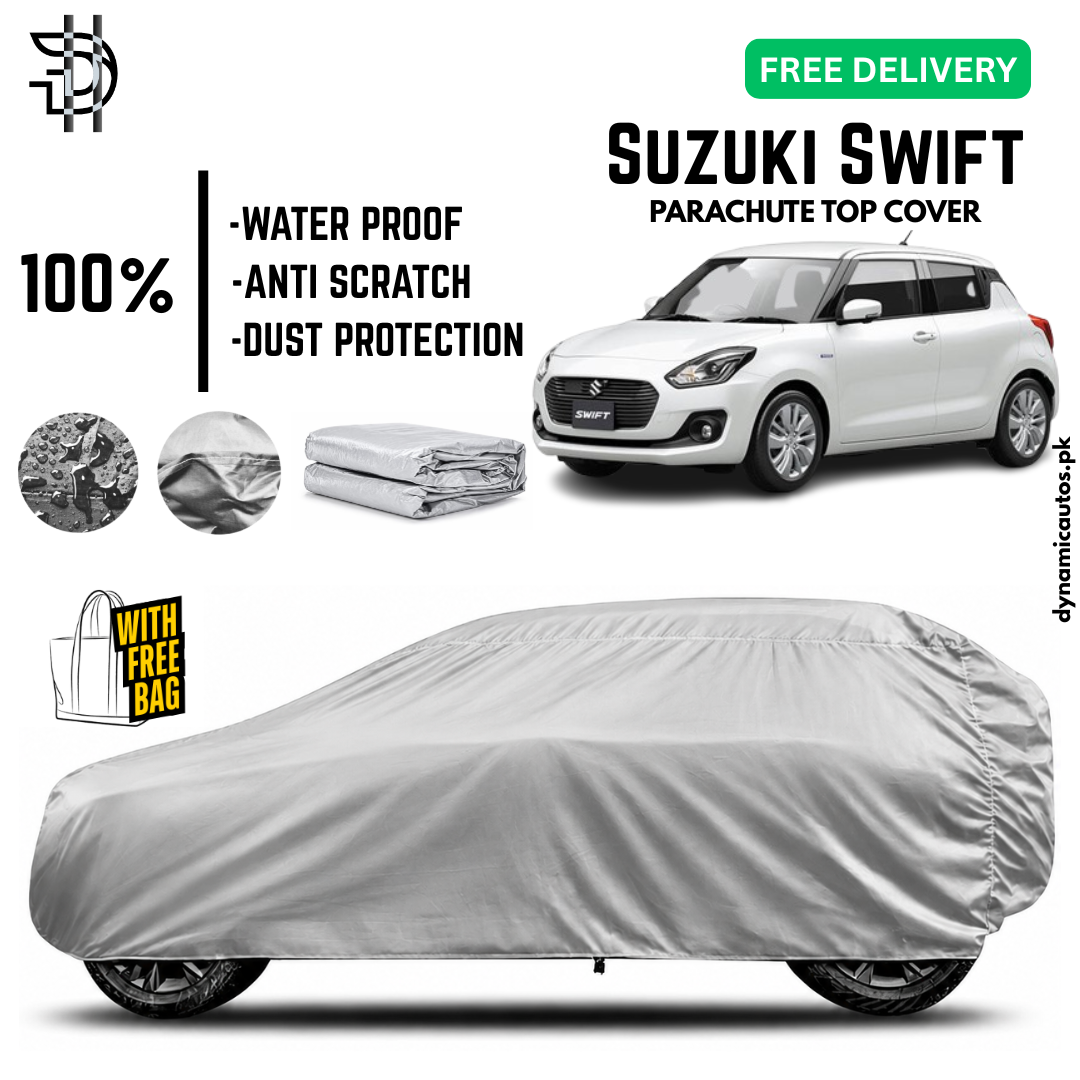 Suzuki Swift 2022-2026 New Model Parachute Top Cover | Car Top Cover | Custom Fit | Dust & Scratch Protection | Waterproof | High Quality