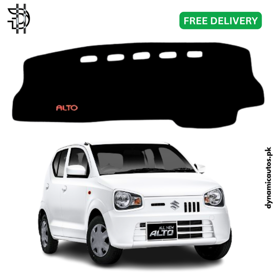 Suzuki Alto New Model 2019–2025 Dashboard Carpet Velvet | Heat Resistant Anti-Slip Dashboard Mat | 1pc