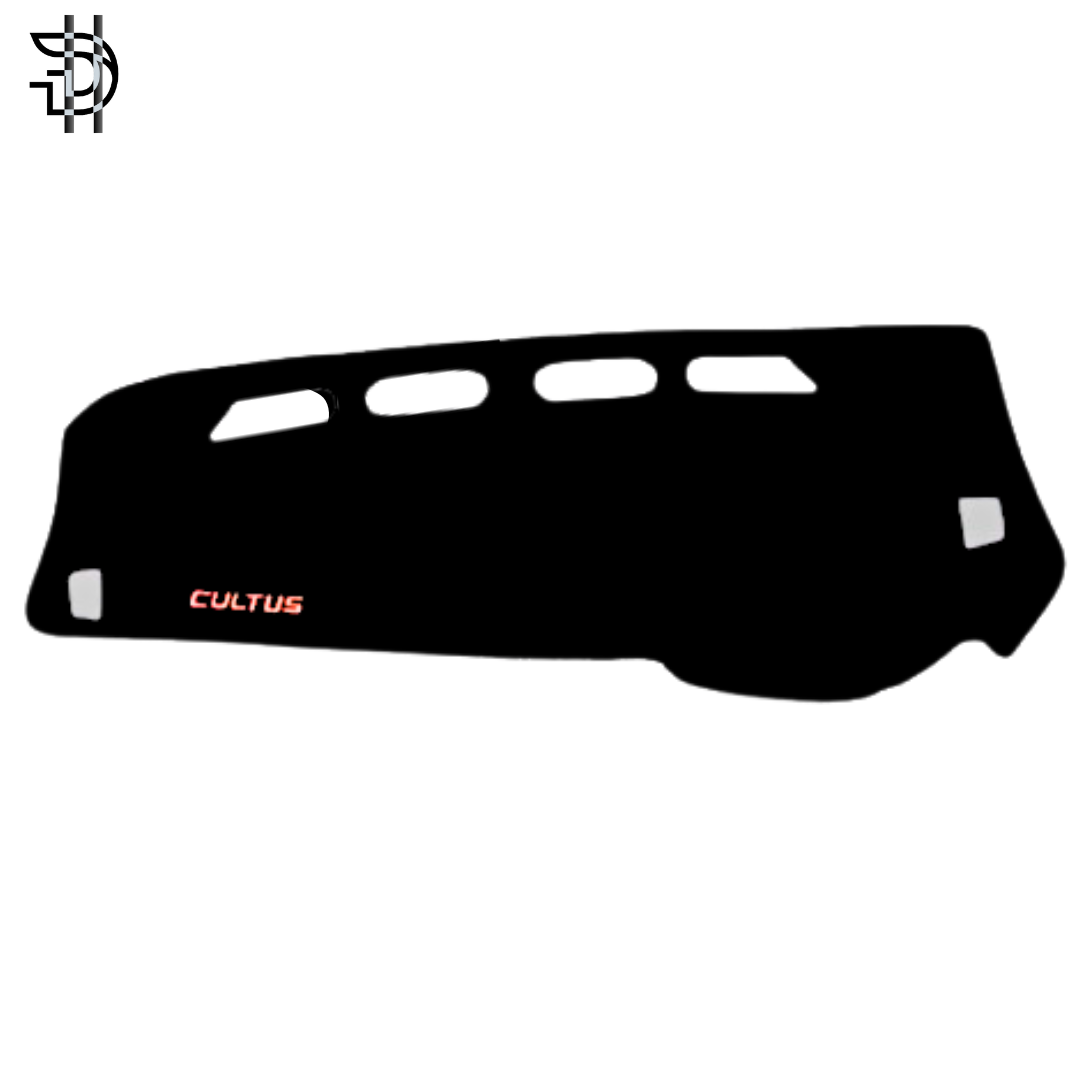 Suzuki Cultus New Model 2017–2025 Velvet Dashboard Carpet | Heat-Resistant Anti-Slip Dashboard Mat | Custom Fit