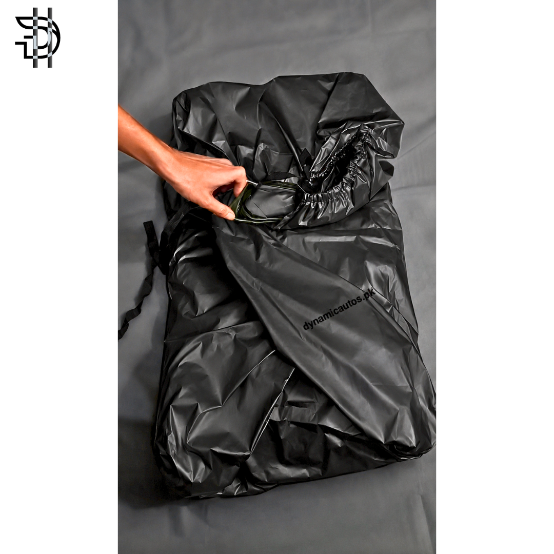 Toyota Yaris New Model 2025-2026 Facelift Black Coated Parachute Top Cover | Custom Fit Car Cover | Waterproof | Double Stitched | Dust & Scratch Protection | Premium Quality