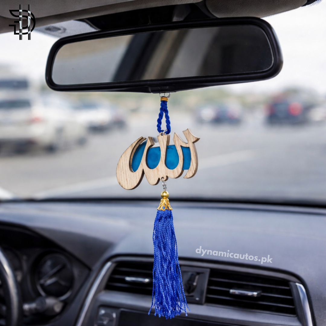 Dua e Safar for Car Hanging | Islamic Car Mirror Decor | Safar Ki Dua | Multidesigns & Multicolor | 1Pc
