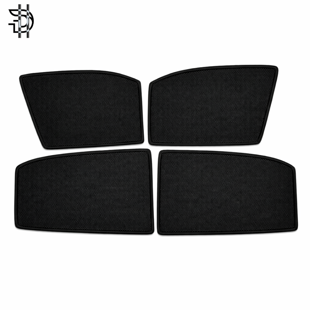 Haval H6 2021–2025 Model Side Sunshades | Custom Fit | Imported Mesh Fabric | 4Pcs Window Shades | Superior UV Protection & Privacy | Premium Quality