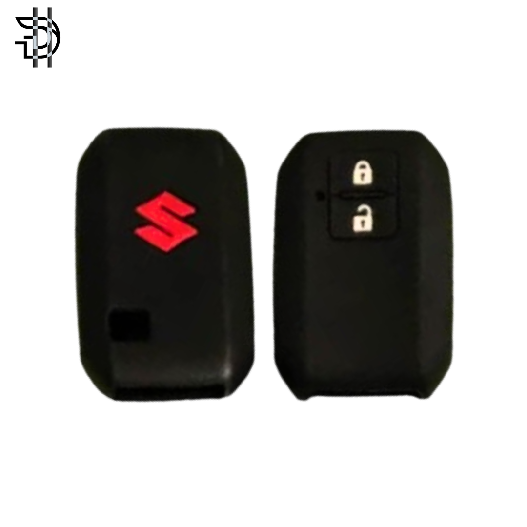 Suzuki Swift New Model 2022-2024 Car Key Cover | PVC Silicone Protective Key Case – Black
