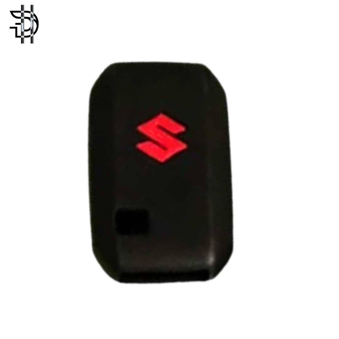 Suzuki Swift New Model 2022-2024 Car Key Cover | PVC Silicone Protective Key Case – Black