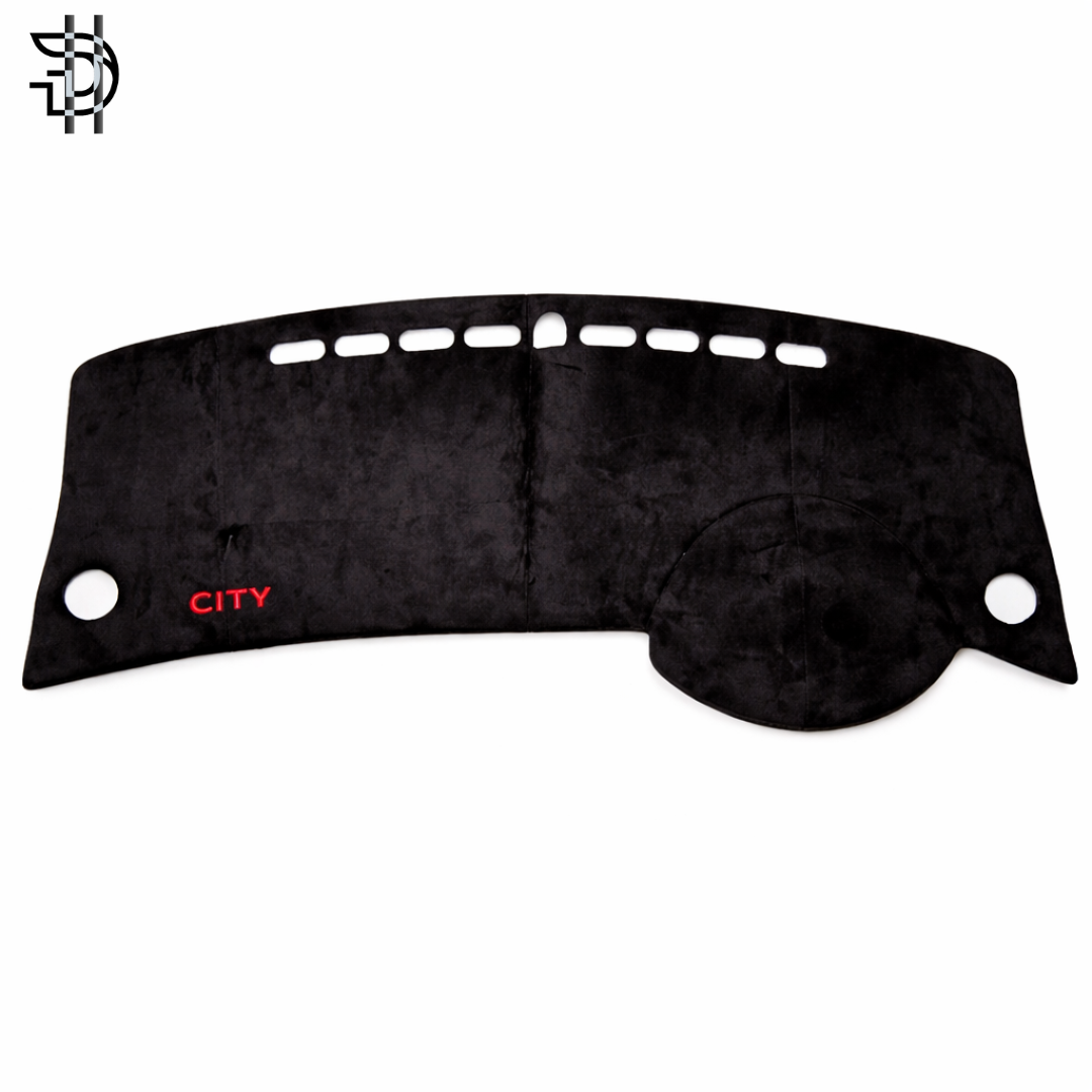 Honda City 2009–2021 Model Velvet Dashboard Carpet | Custom Fit | Anti-Slip | Imported Soft Velvet Dash Mat | Premium Quality