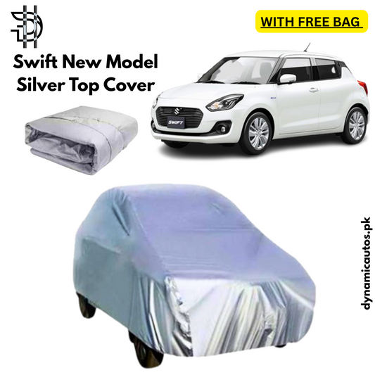 Suzuki Swift New Model 2022-2025 Silver Parachute Top Cover | Custom Fit – Dust & Scratch Protection