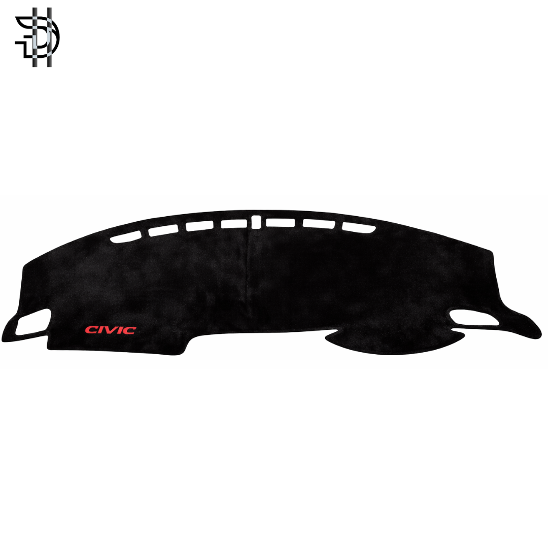 Honda Civic 2016–2022 Model Velvet Dashboard Carpet | Soft Velvet | Anti-Slip | Premium Quality | Custom Fit