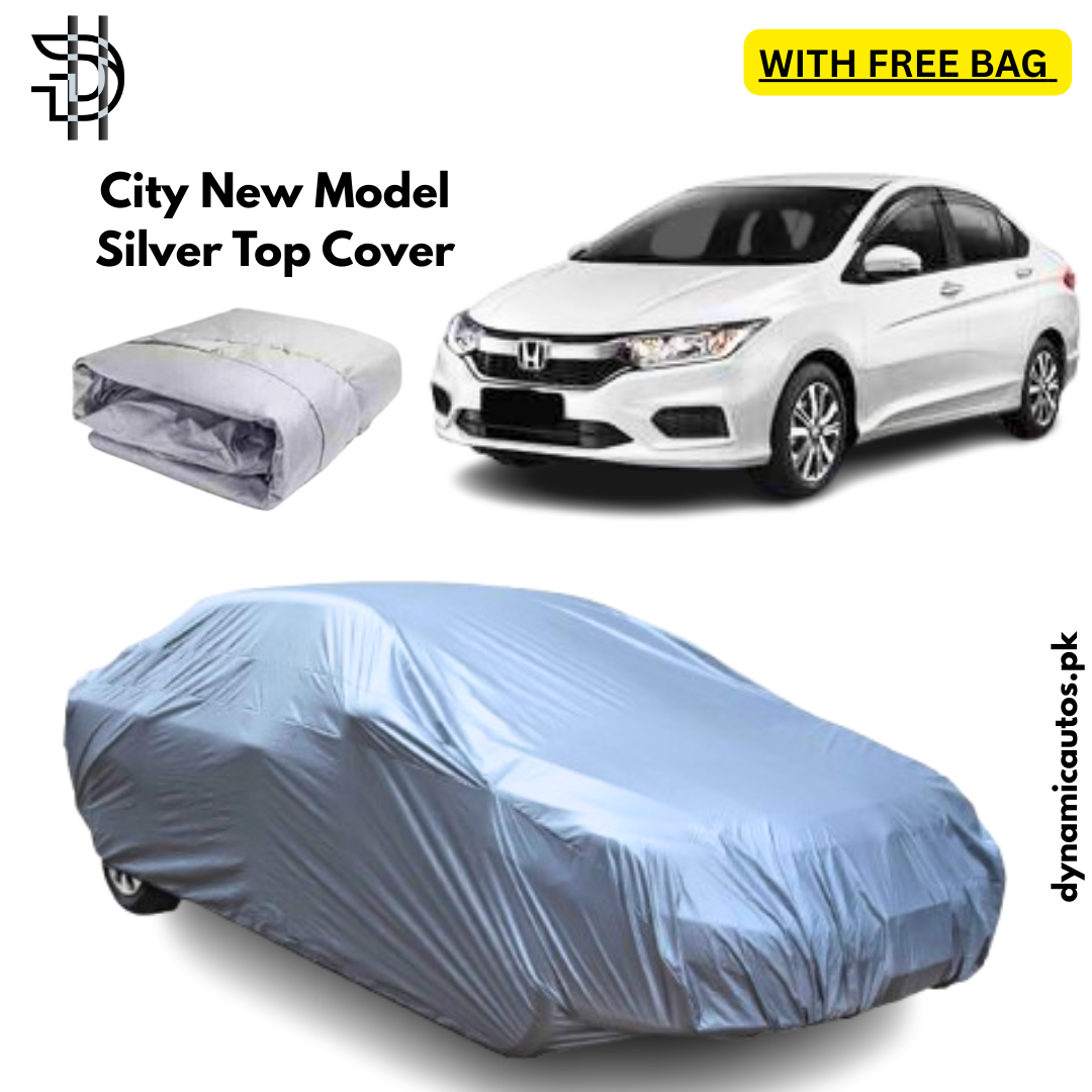 Honda City New Model 2021-2025 Silver Parachute Top Cover | Custom Fit – Dust & Scratch Protection