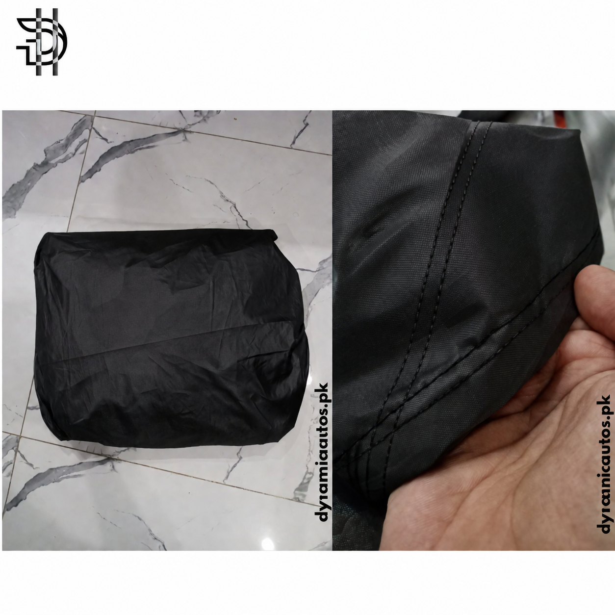 Universal Black Coated Parachute Bike Cover | Waterproof, Scratch & Dust Protection | Bike Parking Coated Parachute Top Cover | 70cc,125cc Bike Cover | Double Stitched | Premium Quality