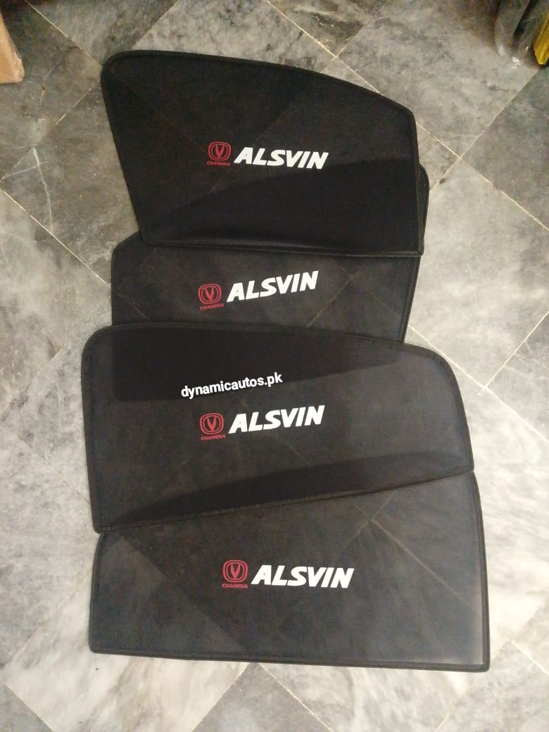 Changan Alsvin 2020-2025 Side Window Sunshades | Custom Fit 4pcs Set – Heat Protection & Privacy